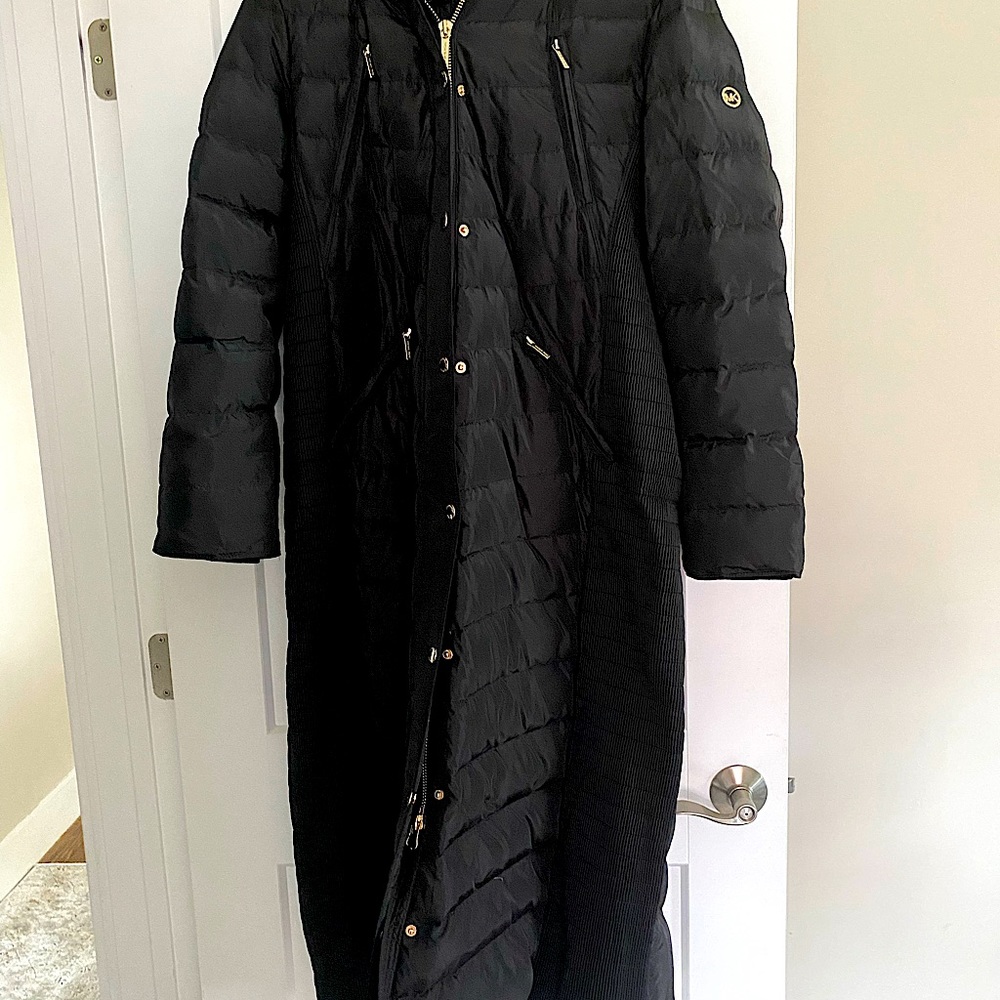 Long Michael Kors down coat ( ankle length) never worn.